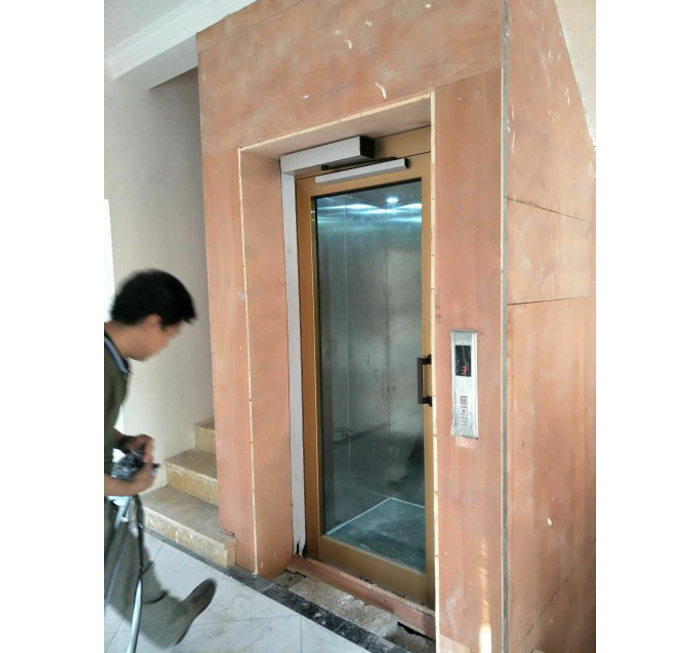 自動閉門器+手拉門